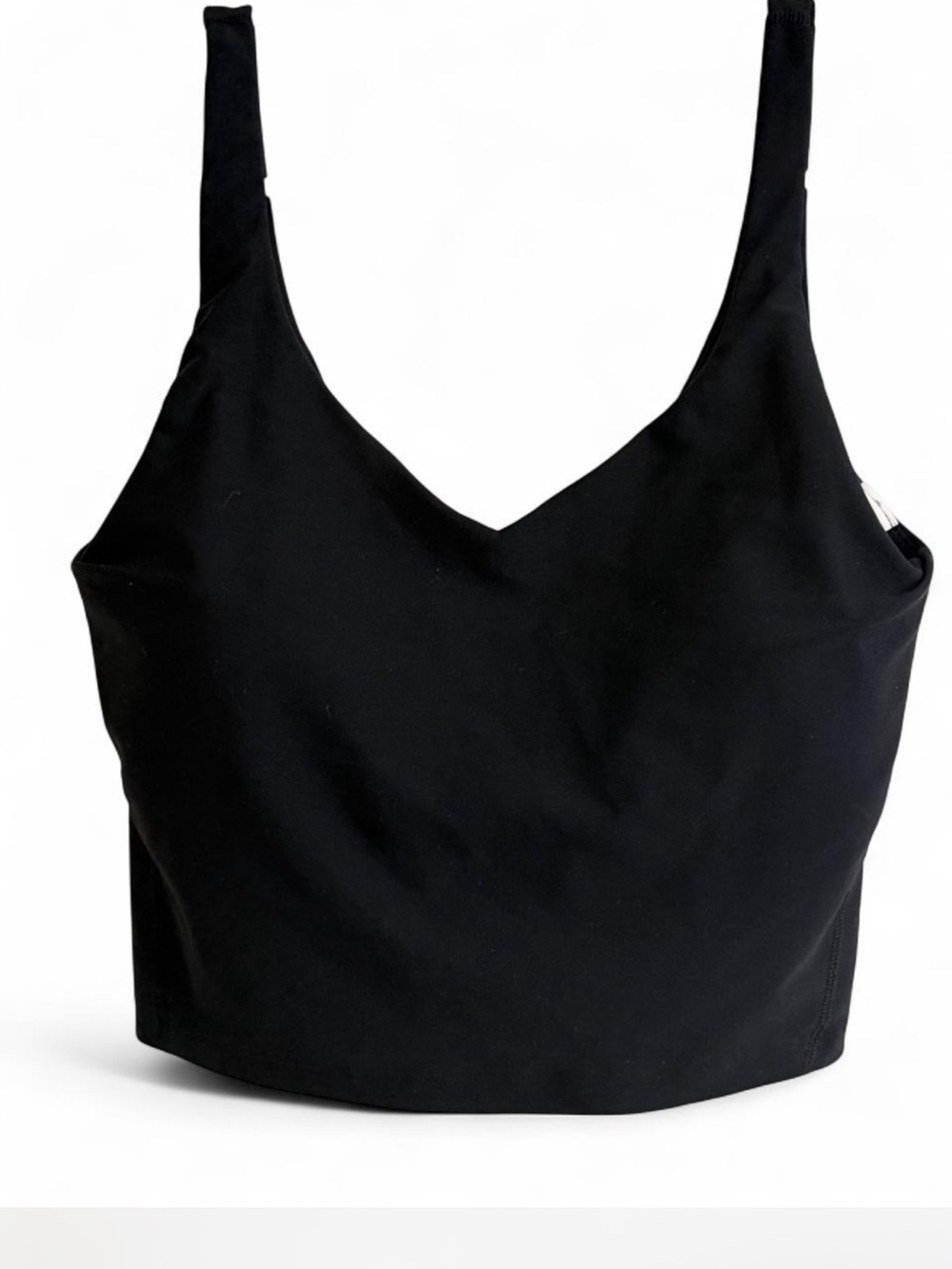 Old Navy Black V-Neck Crop Camisole